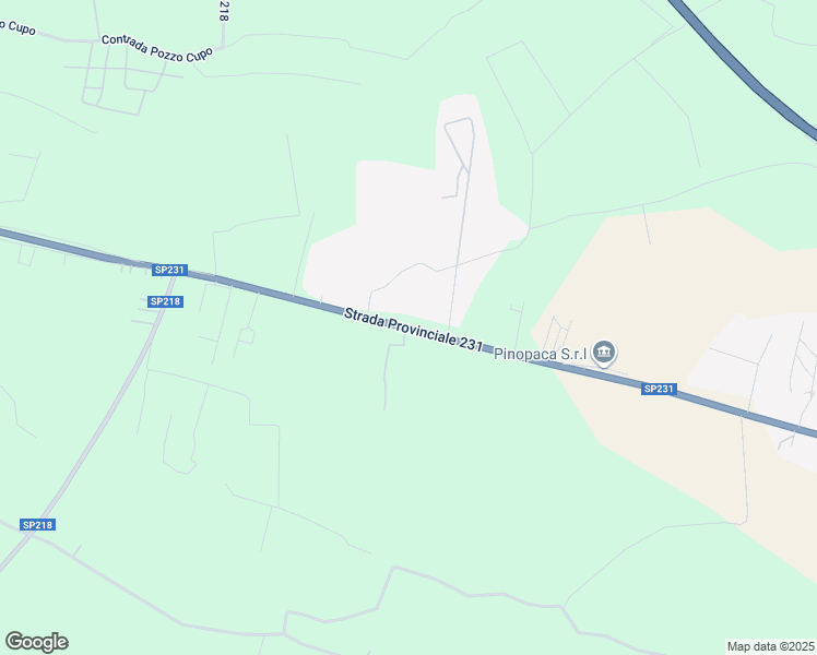 map of restaurants, bars, coffee shops, grocery stores, and more near SP231 in Consped - Italian Leather