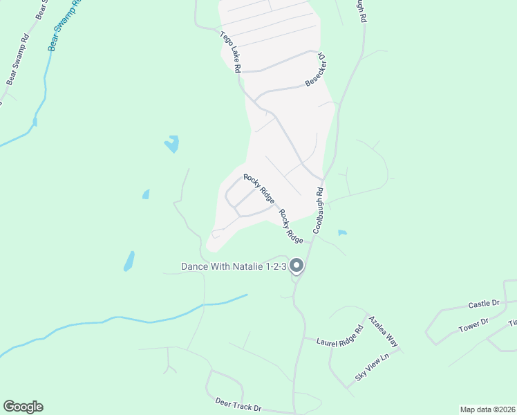 map of restaurants, bars, coffee shops, grocery stores, and more near 57 Rocky Ridge in East Stroudsburg