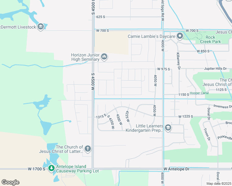 map of restaurants, bars, coffee shops, grocery stores, and more near 1159 South 4350 West in Syracuse