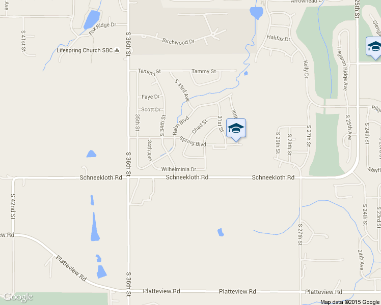 map of restaurants, bars, coffee shops, grocery stores, and more near 3211 Spring Boulevard in Bellevue