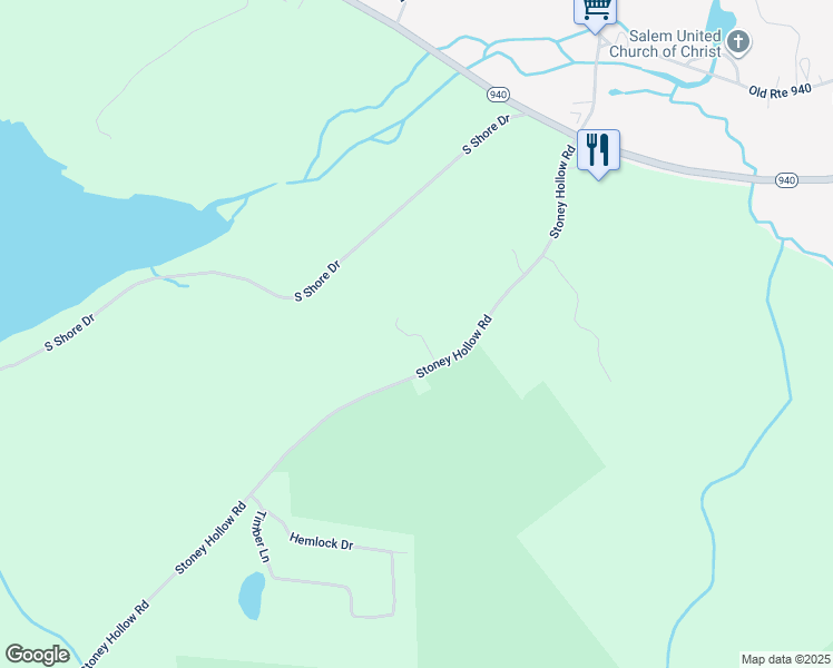 map of restaurants, bars, coffee shops, grocery stores, and more near 120 Keiper Lane in Monroe County