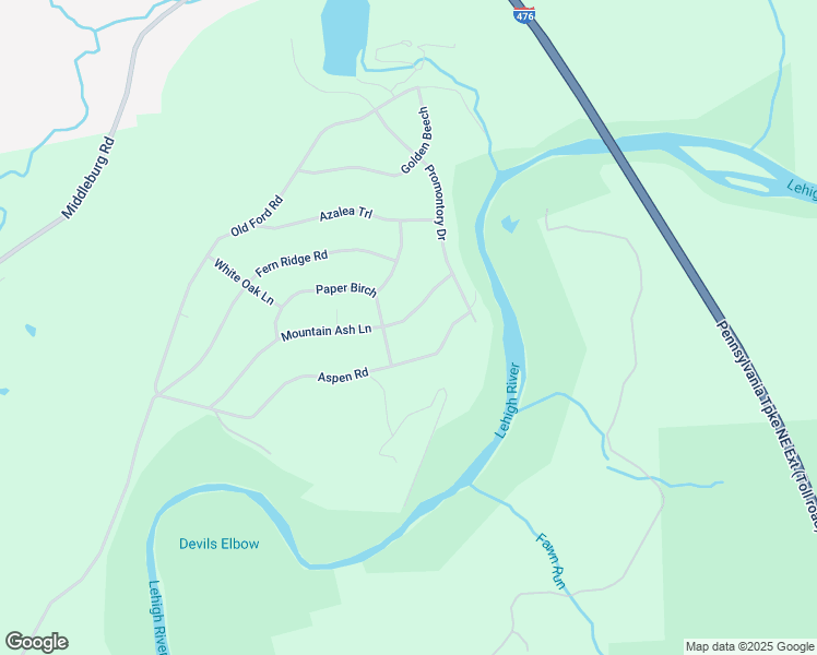 map of restaurants, bars, coffee shops, grocery stores, and more near 2225 Mountain Ash Lane in White Haven