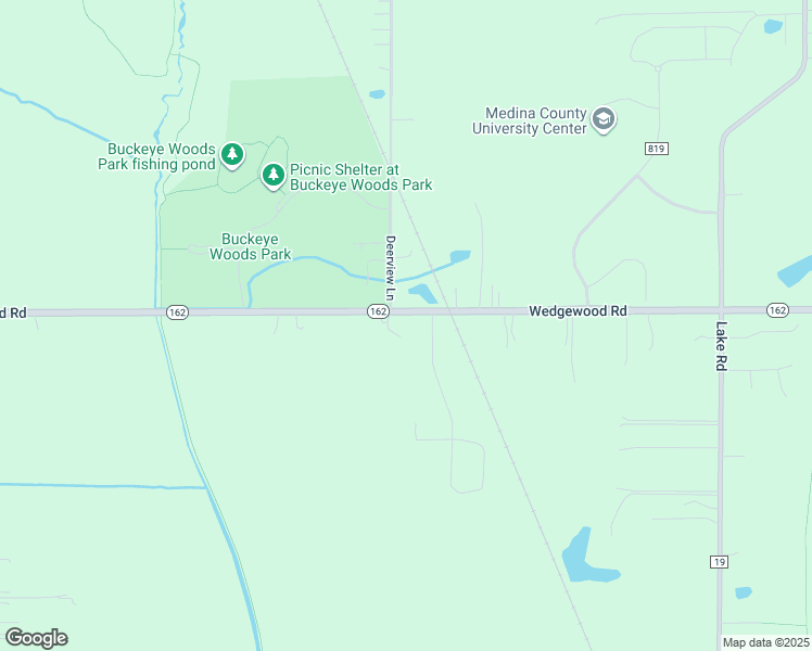 map of restaurants, bars, coffee shops, grocery stores, and more near 6094 Wedgewood Road in Medina