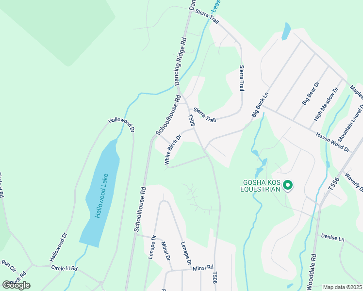 map of restaurants, bars, coffee shops, grocery stores, and more near 4107 White Birch Drive in East Stroudsburg