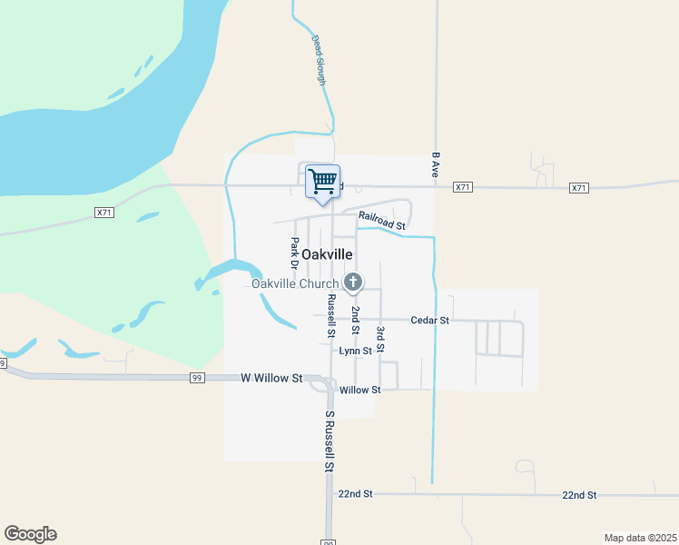 map of restaurants, bars, coffee shops, grocery stores, and more near 101-151 Elm Street in Oakville