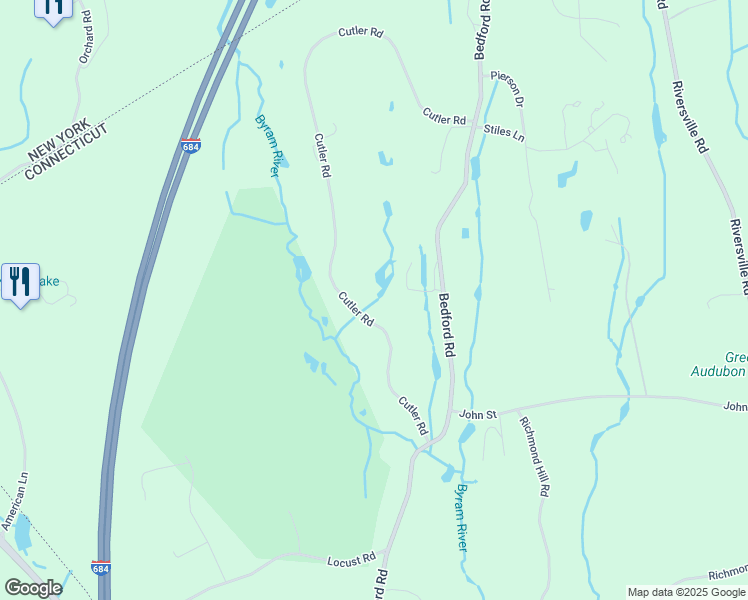 map of restaurants, bars, coffee shops, grocery stores, and more near 35 Cutler Road in Greenwich