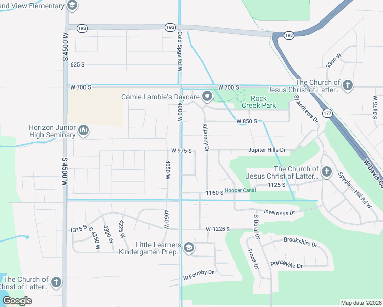 map of restaurants, bars, coffee shops, grocery stores, and more near 3970 975 South in Syracuse