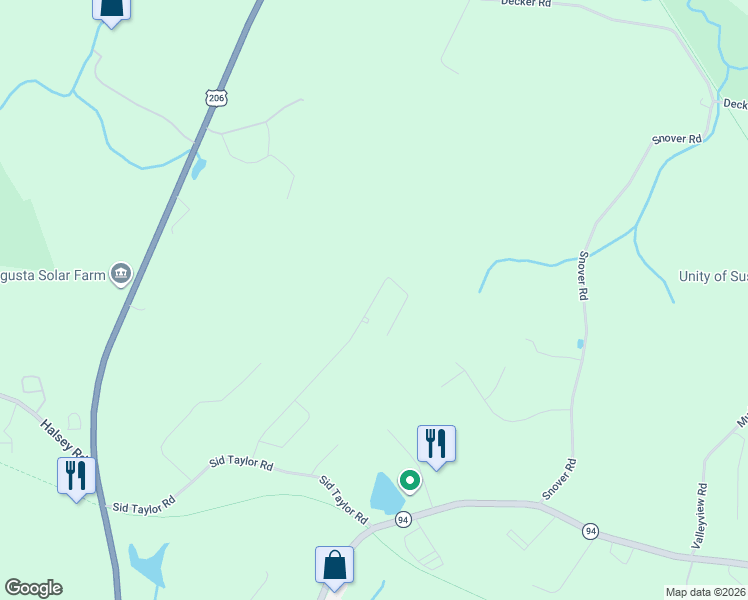 map of restaurants, bars, coffee shops, grocery stores, and more near 40 Hampton Heights Road in Lafayette