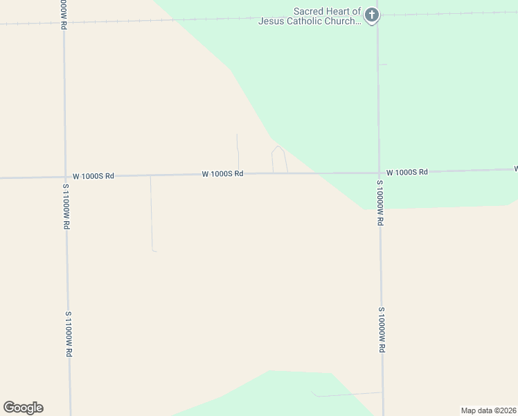 map of restaurants, bars, coffee shops, grocery stores, and more near 10438 West 1000S Road in Bonfield