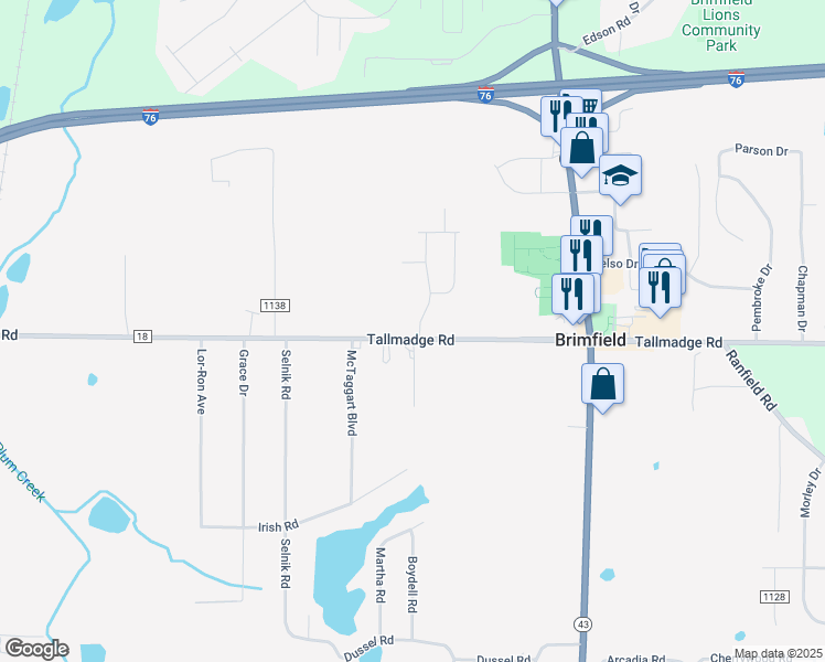 map of restaurants, bars, coffee shops, grocery stores, and more near in Kent