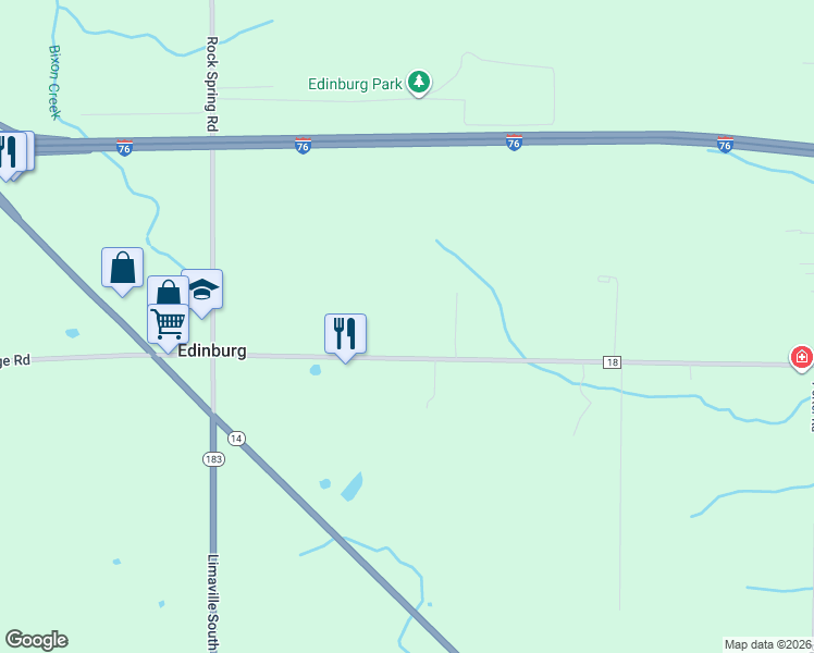 map of restaurants, bars, coffee shops, grocery stores, and more near 7041 Tallmadge Road in Rootstown