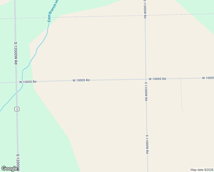 map of restaurants, bars, coffee shops, grocery stores, and more near West 1000S Road in Bonfield