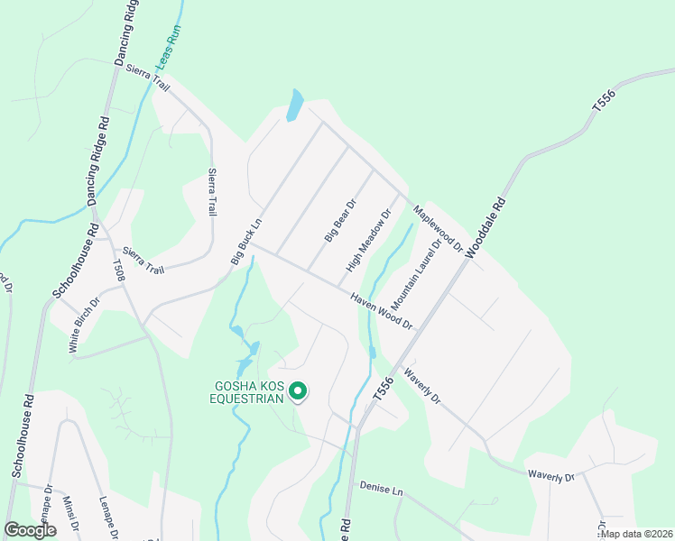 map of restaurants, bars, coffee shops, grocery stores, and more near 12321 Haven Wood Drive in East Stroudsburg