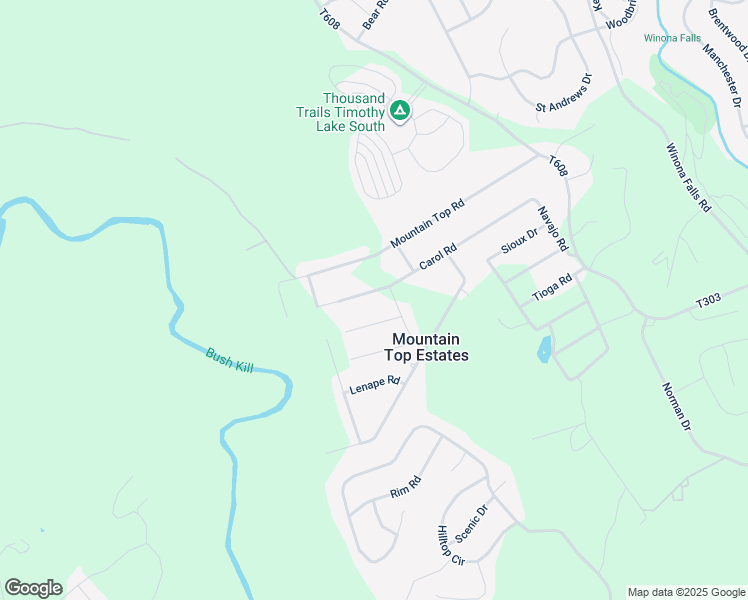 map of restaurants, bars, coffee shops, grocery stores, and more near 148 Carol Road in East Stroudsburg