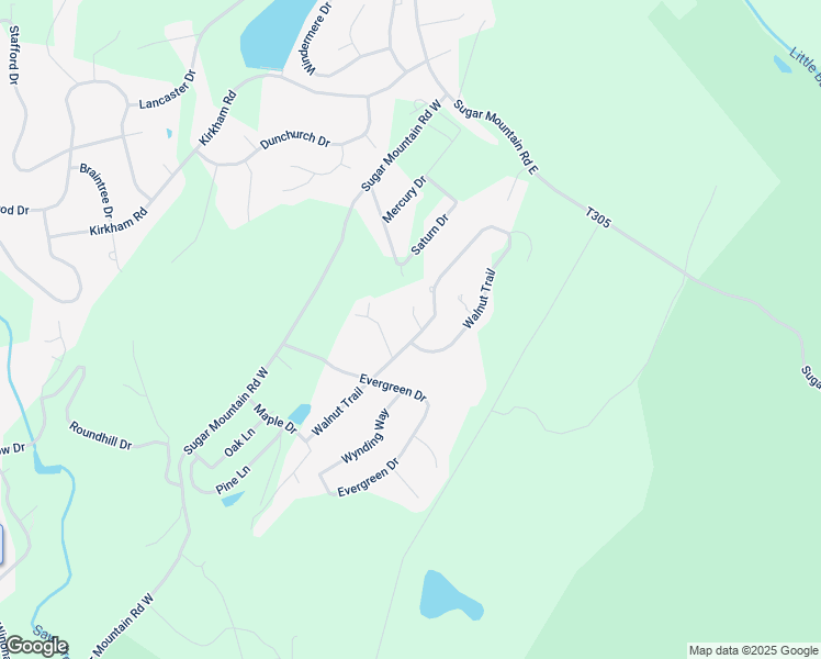 map of restaurants, bars, coffee shops, grocery stores, and more near 2169 Walnut Trail in Bushkill