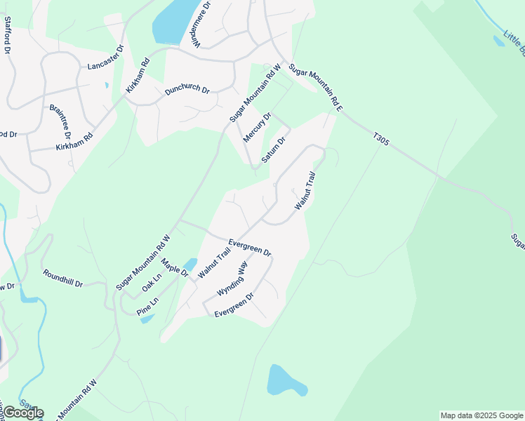 map of restaurants, bars, coffee shops, grocery stores, and more near 2169 Walnut Trail in Bushkill