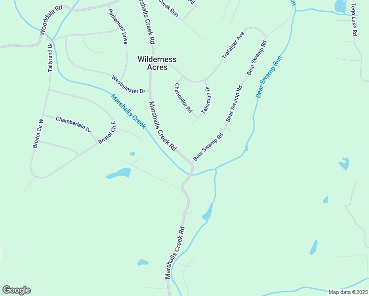 map of restaurants, bars, coffee shops, grocery stores, and more near 1034 Marshalls Creek Road in East Stroudsburg