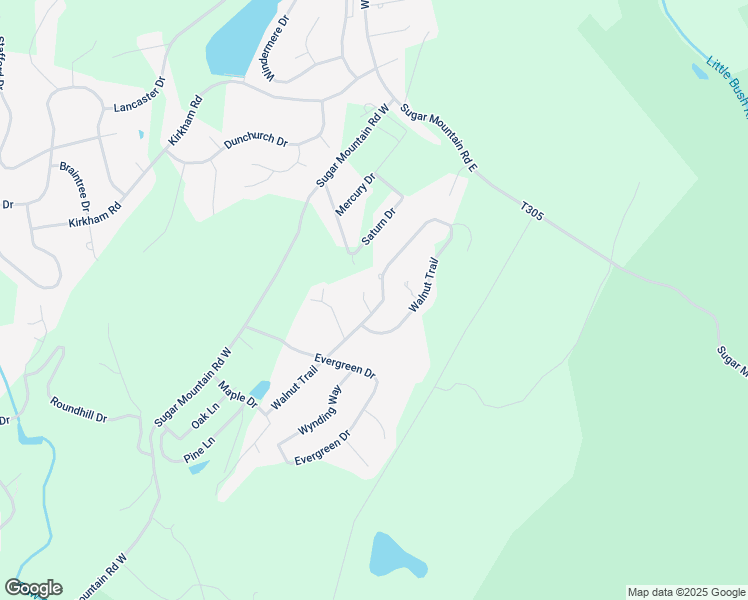 map of restaurants, bars, coffee shops, grocery stores, and more near 2179 Walnut Trail in Bushkill