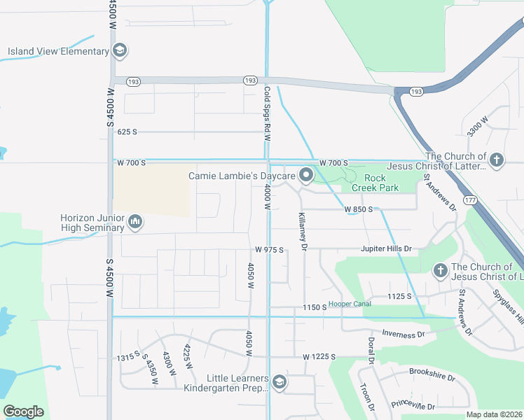 map of restaurants, bars, coffee shops, grocery stores, and more near 918 South 4000 West in Syracuse