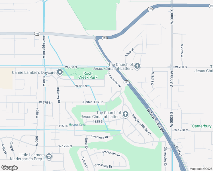 map of restaurants, bars, coffee shops, grocery stores, and more near 851 South 3525 West in Syracuse