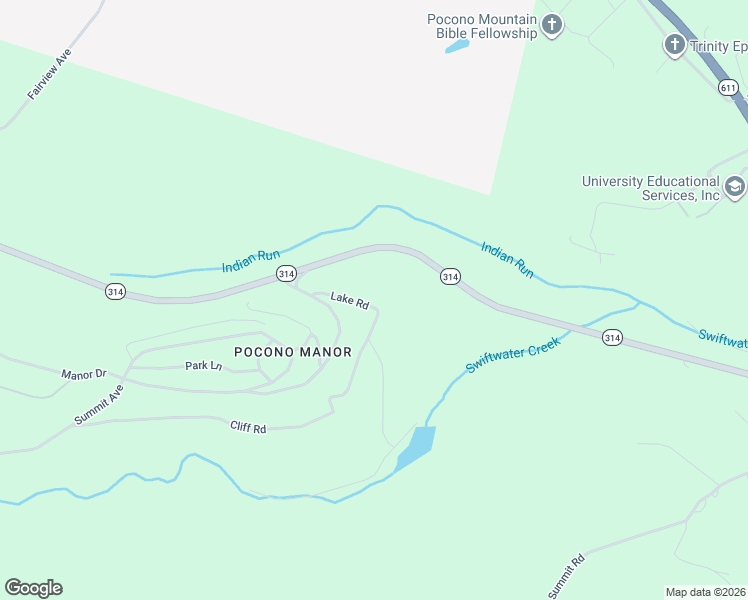 map of restaurants, bars, coffee shops, grocery stores, and more near 204 Lake Road in Tobyhanna