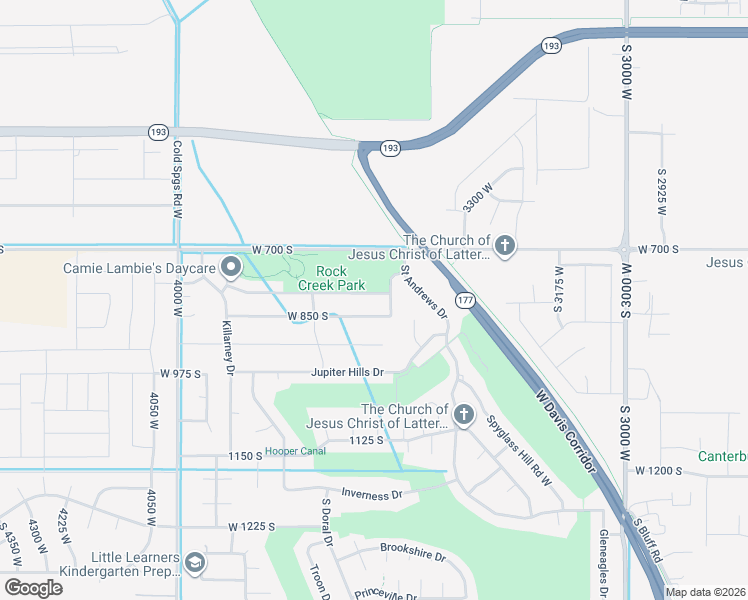 map of restaurants, bars, coffee shops, grocery stores, and more near 3565 800 South in Syracuse
