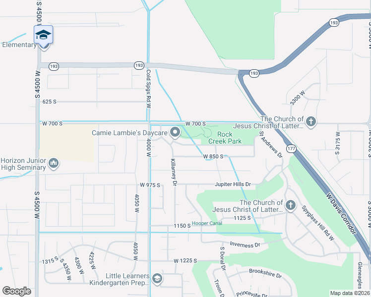 map of restaurants, bars, coffee shops, grocery stores, and more near 3819 West 850 South in Syracuse