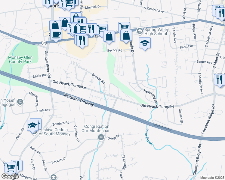 30 Garrison Drive, Monsey NY Walk Score