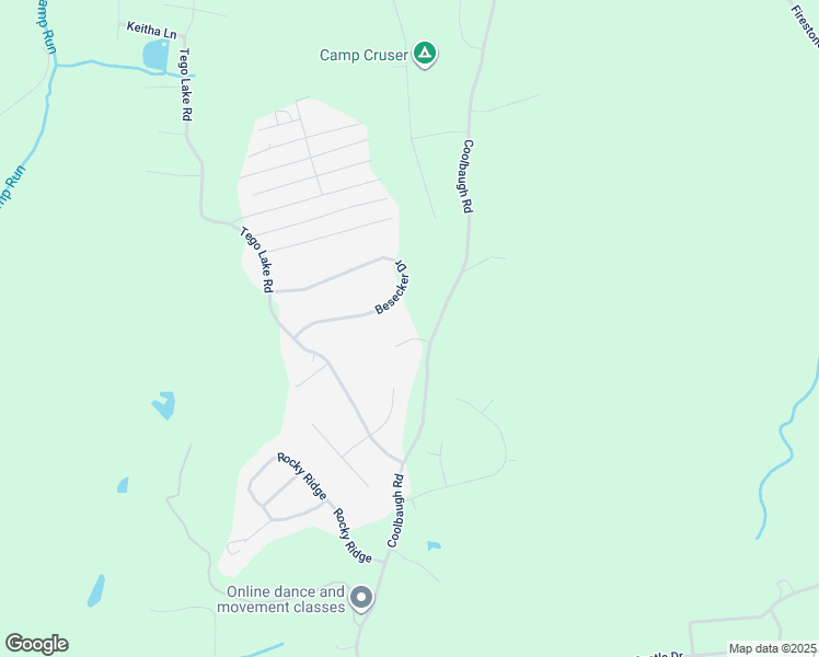 map of restaurants, bars, coffee shops, grocery stores, and more near 108 Brown Rock Court in East Stroudsburg