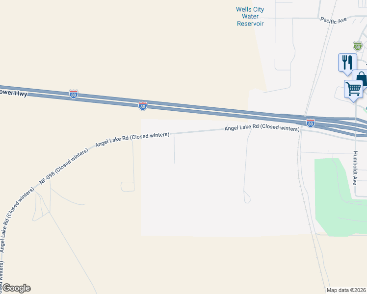 map of restaurants, bars, coffee shops, grocery stores, and more near in Wells