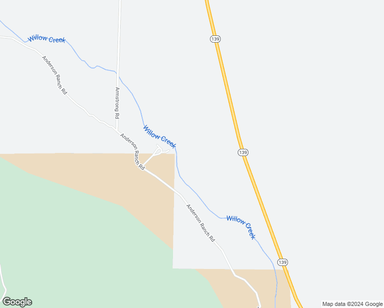 map of restaurants, bars, coffee shops, grocery stores, and more near 552070 Anderson Ranch Road in Bieber