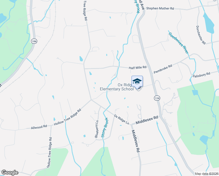 map of restaurants, bars, coffee shops, grocery stores, and more near 41 Hancock Lane in Darien
