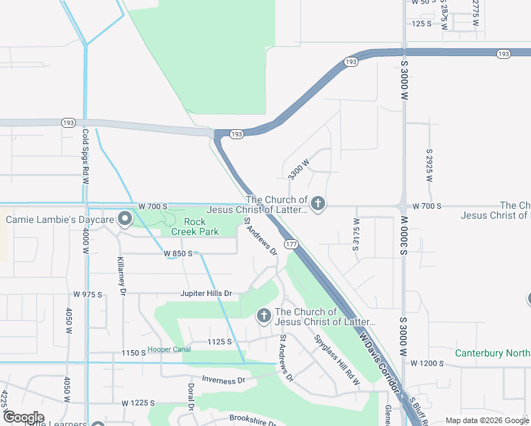 map of restaurants, bars, coffee shops, grocery stores, and more near 3449 West 700 South in Syracuse