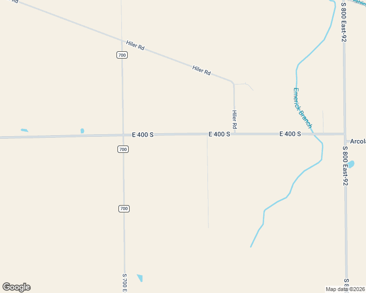 map of restaurants, bars, coffee shops, grocery stores, and more near 7300 East 400 South in Columbia City