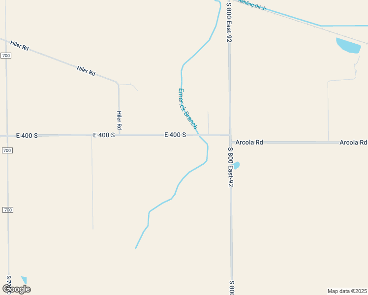 map of restaurants, bars, coffee shops, grocery stores, and more near 7800 South 400 East in Columbia City