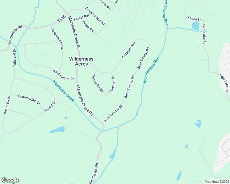 map of restaurants, bars, coffee shops, grocery stores, and more near 129 Talisman Drive in East Stroudsburg