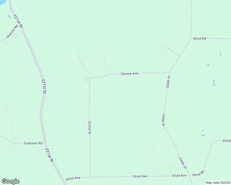 map of restaurants, bars, coffee shops, grocery stores, and more near 22443 Devore Avenue in Glenwood