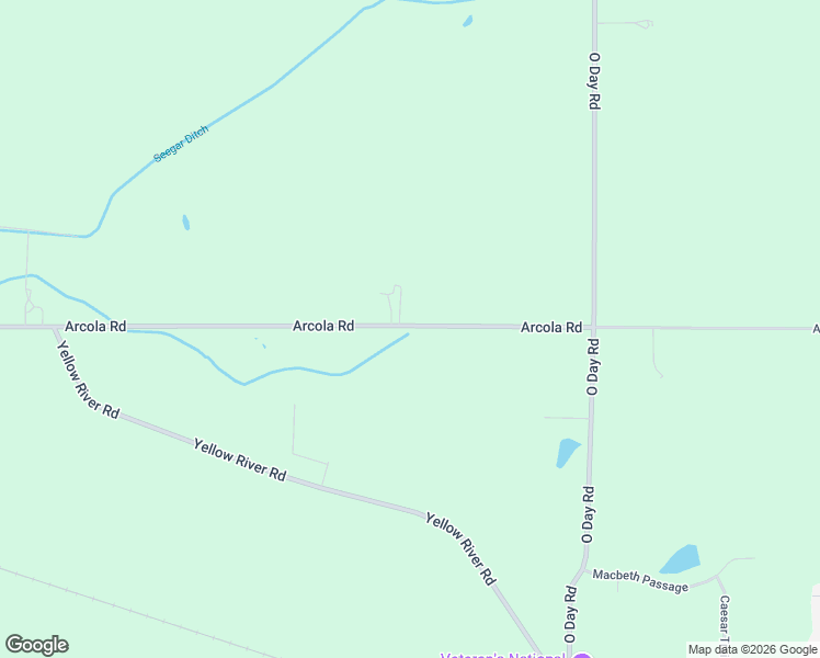 map of restaurants, bars, coffee shops, grocery stores, and more near 8500 Arcola Road in Fort Wayne