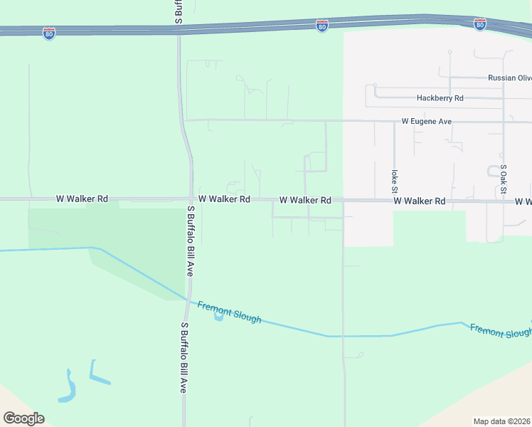 map of restaurants, bars, coffee shops, grocery stores, and more near 3366 Parker Road in North Platte