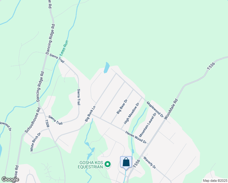 map of restaurants, bars, coffee shops, grocery stores, and more near 12710 Magnolia Drive in East Stroudsburg