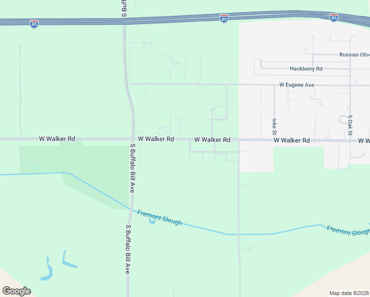 map of restaurants, bars, coffee shops, grocery stores, and more near 3366 Parker Road in North Platte