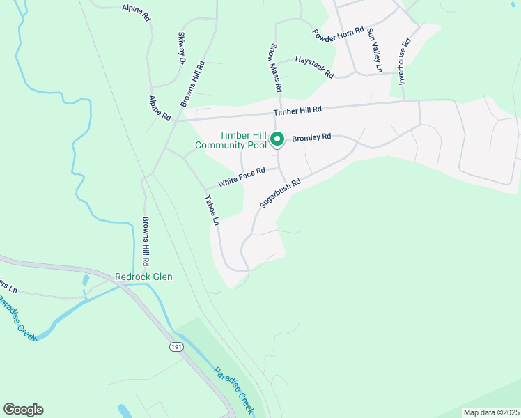 map of restaurants, bars, coffee shops, grocery stores, and more near 268 Sugarbush Road in Henryville