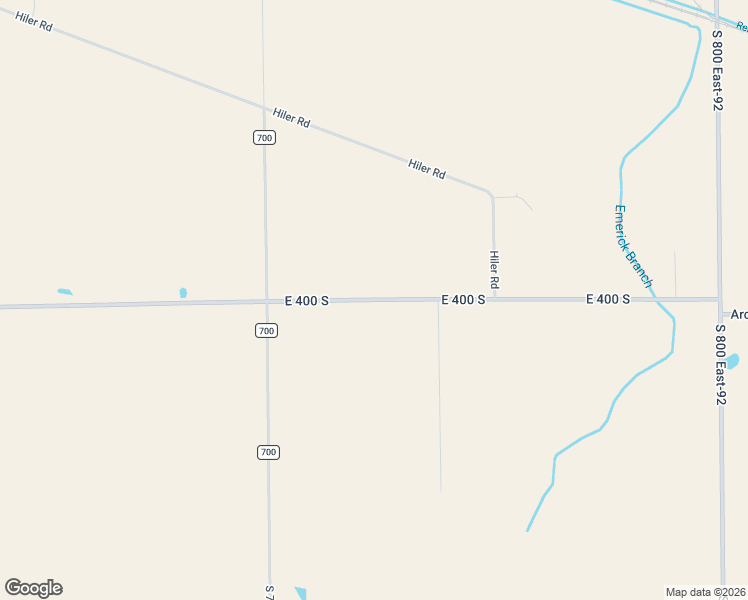 map of restaurants, bars, coffee shops, grocery stores, and more near 7300 East 400 South in Columbia City