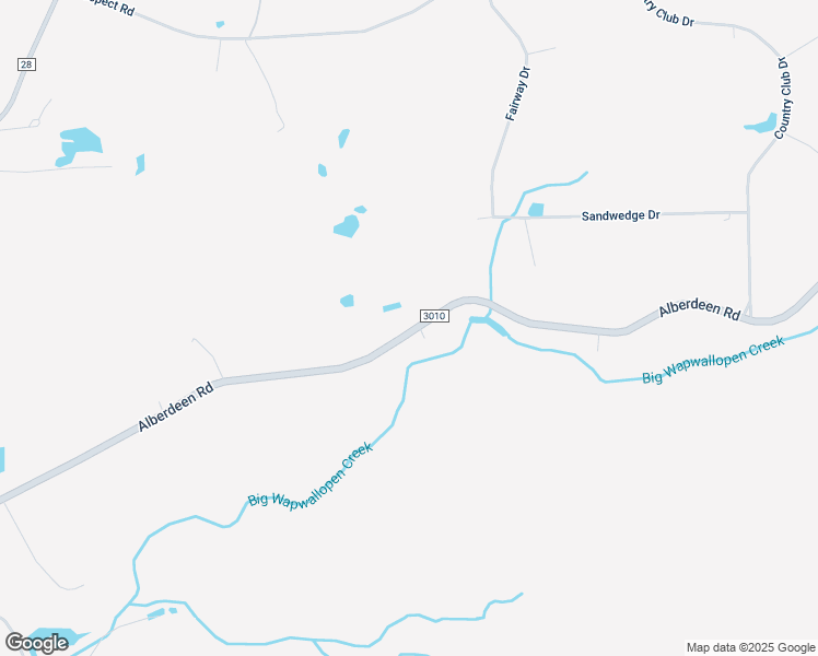 map of restaurants, bars, coffee shops, grocery stores, and more near 1635 Alberdeen Road in Mountain Top