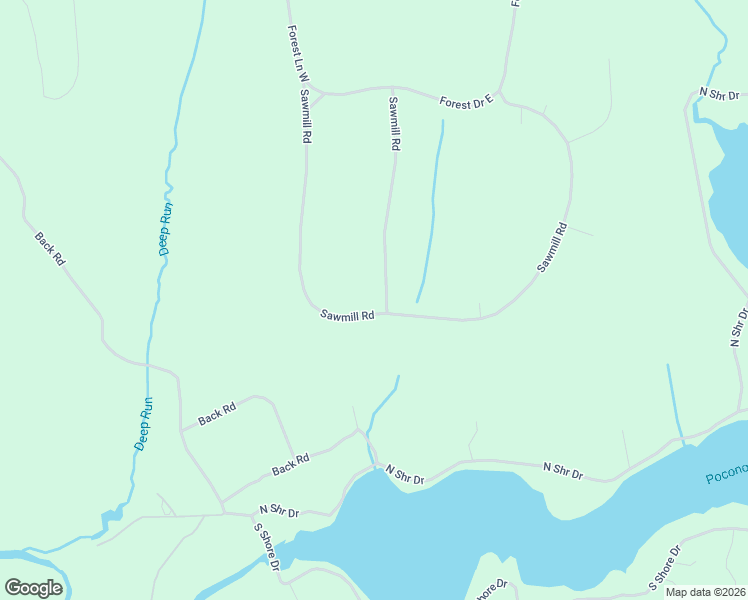 map of restaurants, bars, coffee shops, grocery stores, and more near 237 Sawmill Road in Monroe County