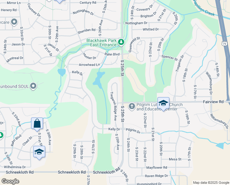 map of restaurants, bars, coffee shops, grocery stores, and more near 13908 Tregaron Ridge Avenue in Bellevue