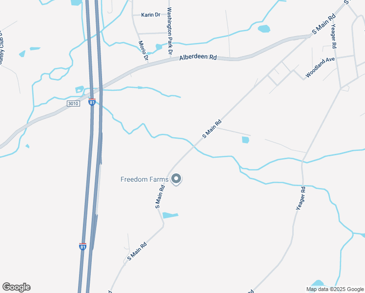 map of restaurants, bars, coffee shops, grocery stores, and more near 1005 South Main Road in Mountain Top