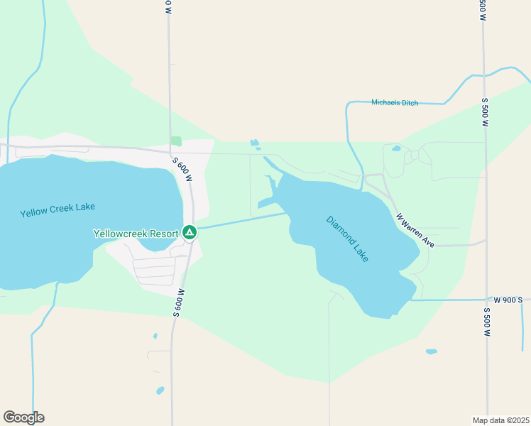 map of restaurants, bars, coffee shops, grocery stores, and more near 8701-8799 South Fisherman Cove in Silver Lake