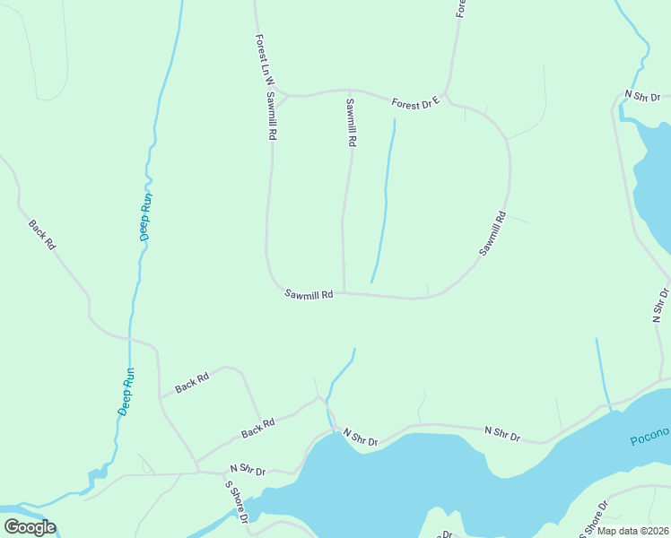 map of restaurants, bars, coffee shops, grocery stores, and more near 1016 Sawmill Road in Monroe County