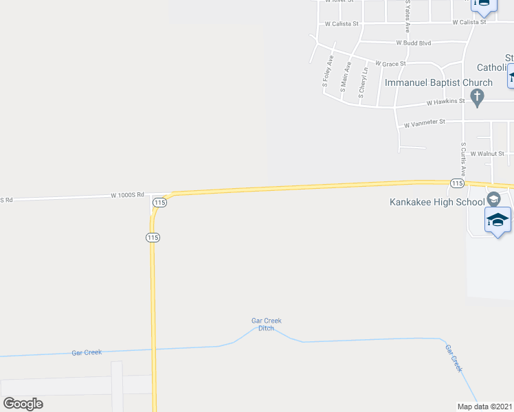 map of restaurants, bars, coffee shops, grocery stores, and more near 592 Grand Chain Road in Kankakee